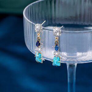 Alexis Bittar Two-Tone Stud Earrings